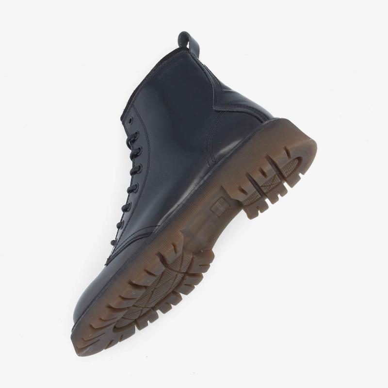 COMBAT BOOTS M - GLASS - NOIR